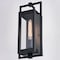 Vaxcel Sheridan 1 Light 16.25 in. H Matte Black Contemporary In/Outdoor Wall Lantern Fixture T0688 - alternate 6